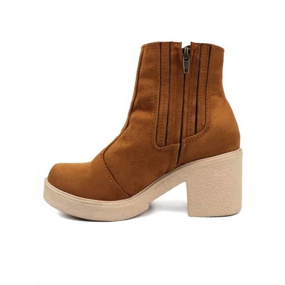 NEW EVERGLADES kiki 3 boots in tan - Picture 2 of 4